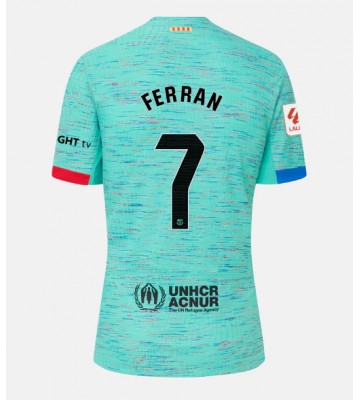 Barcelona Ferran Torres #7 Tercera Equipación 2023-24 Manga Corta